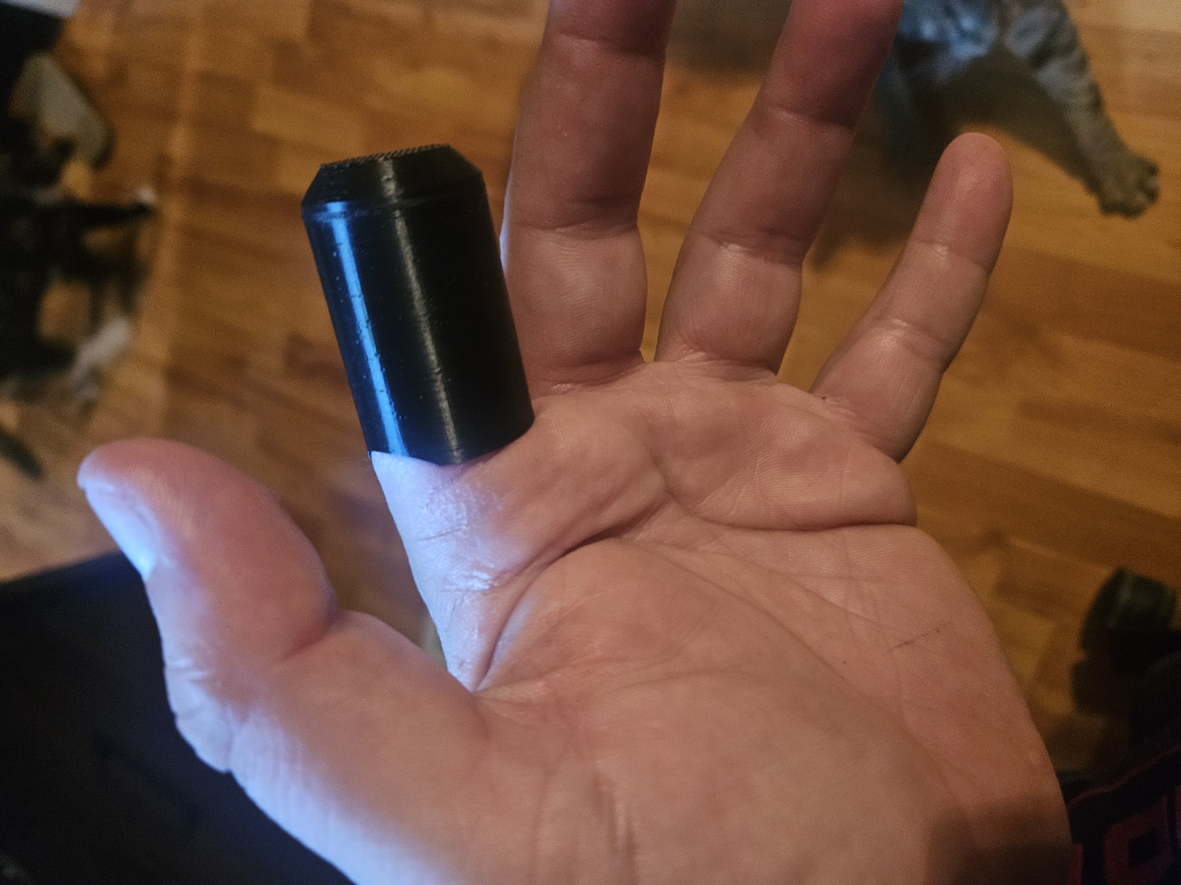 Amputated Finger Nub Stump Cap Protector Prosthetic