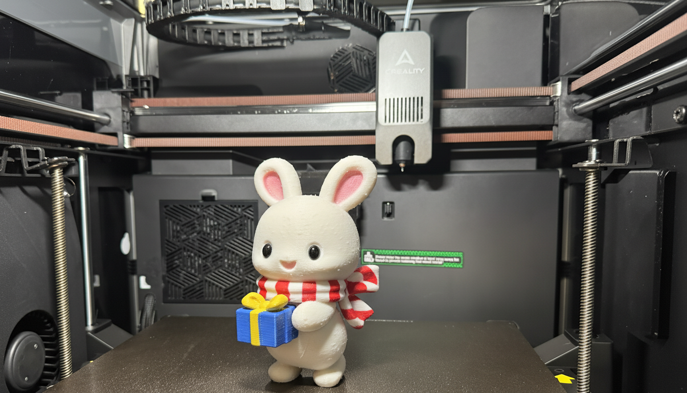 Christmas Chibi Rabbit