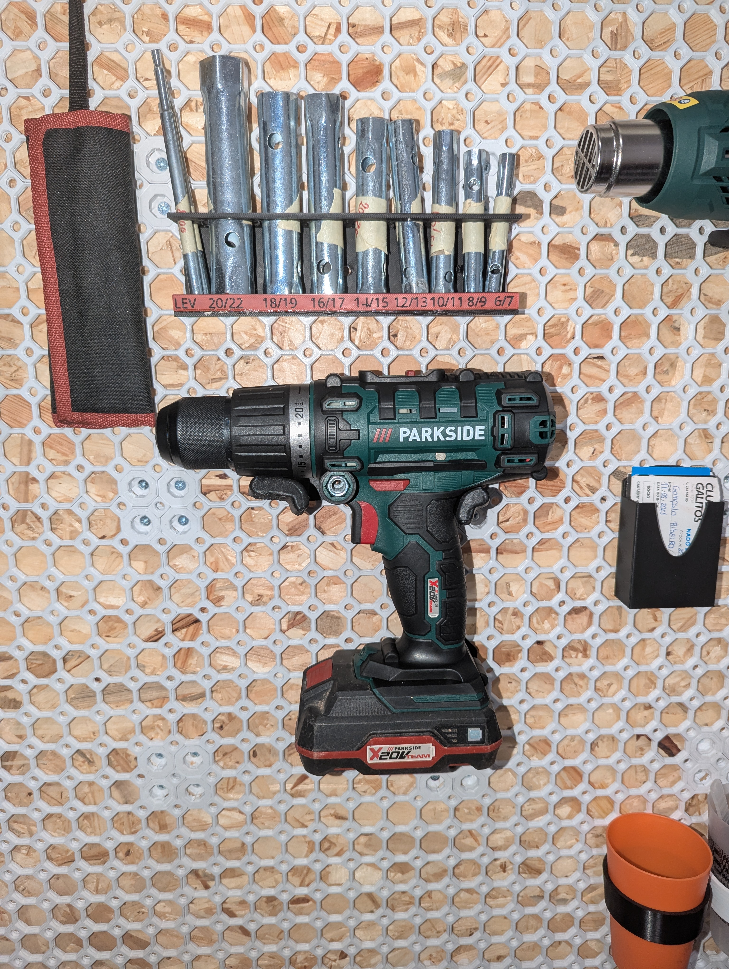 Parkside 20V Impact Drill Holder Multiboard