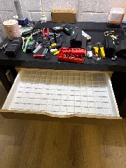 IKEA Alex (wide) Gridfinity Baseplate DE Version