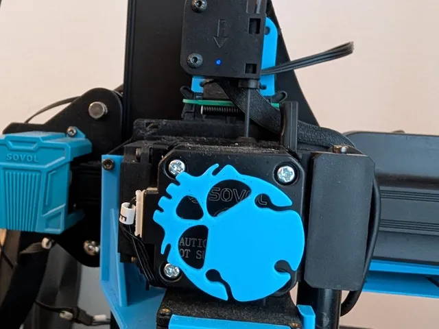 SV07 Filament Sensor Relocating Bracket - Remix for Upgraded Sensor