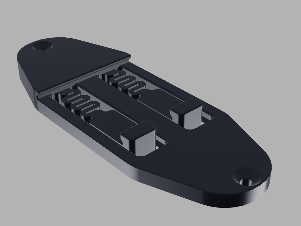 MeanWell RSP-500 Din Rail Clip