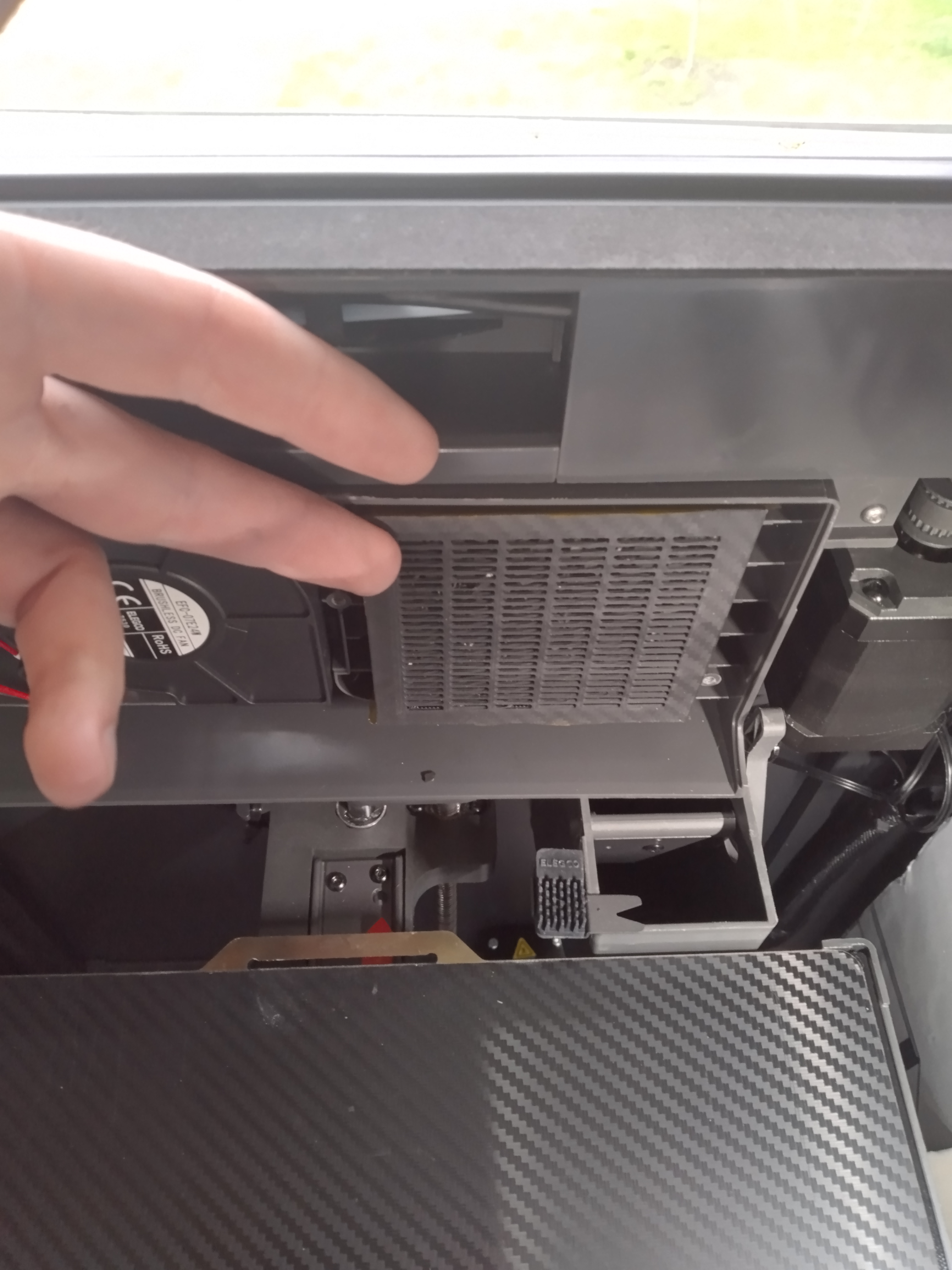 Printable Carbon filter refill for Elegoo Centauri Carbon