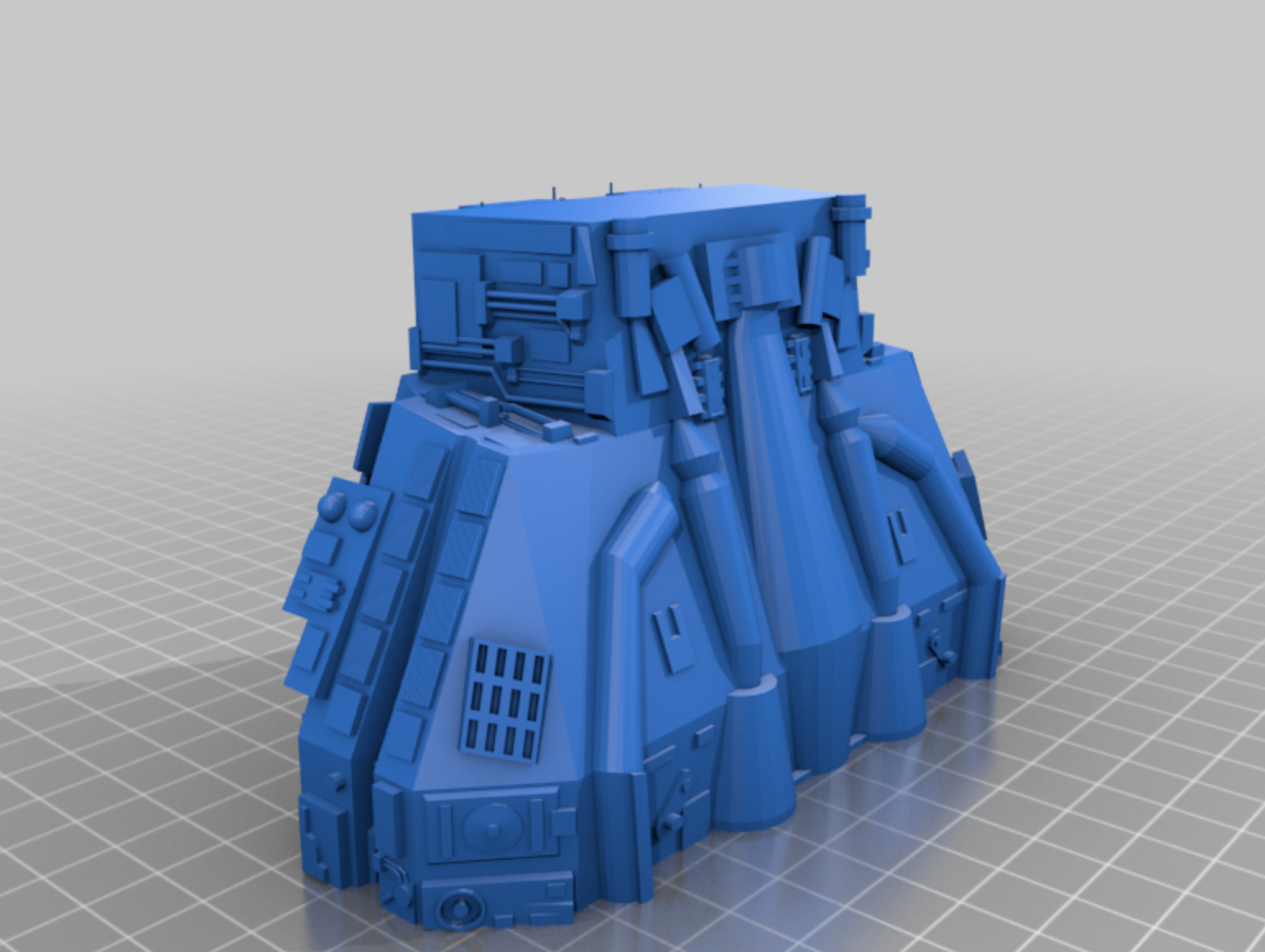 Battlestar Galactica TOS Fixed and Upgraded Parts