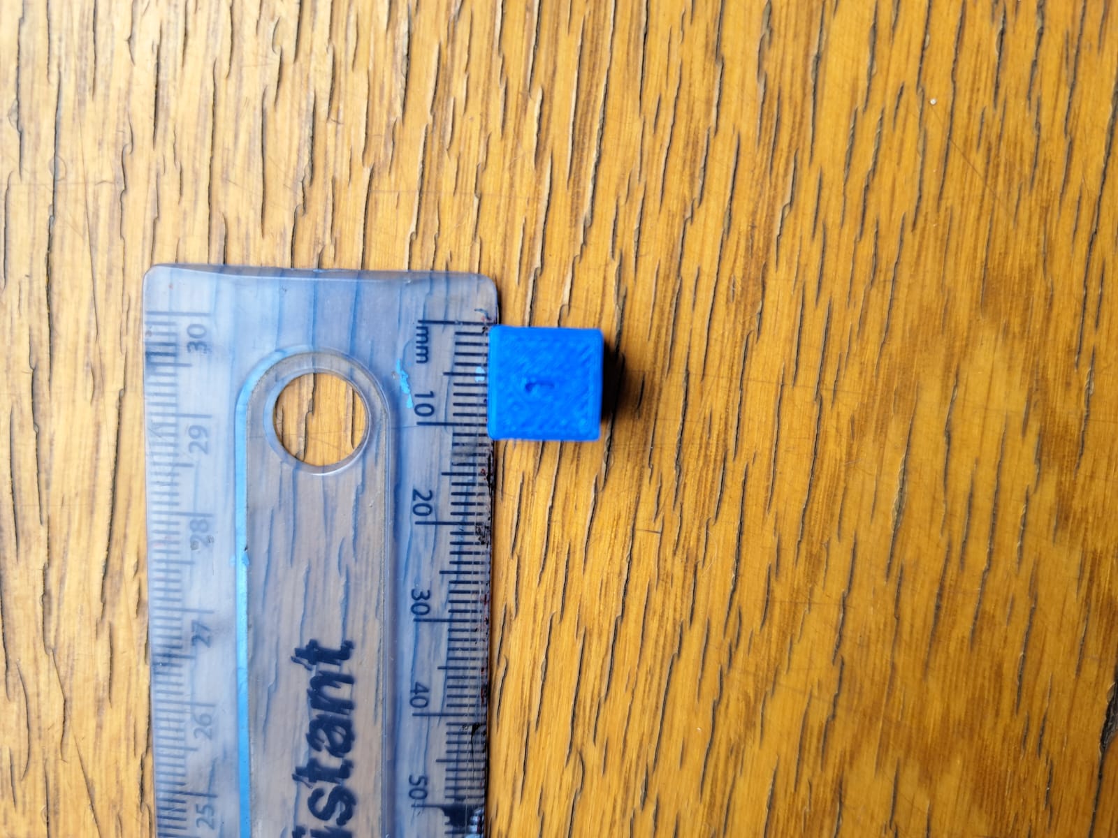 10x10x10mm calibration cube