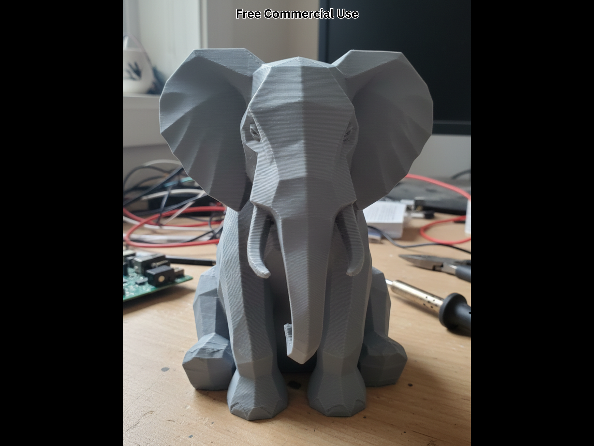 Low Poly Elephant