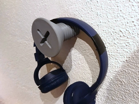 Screw Headphone Holder