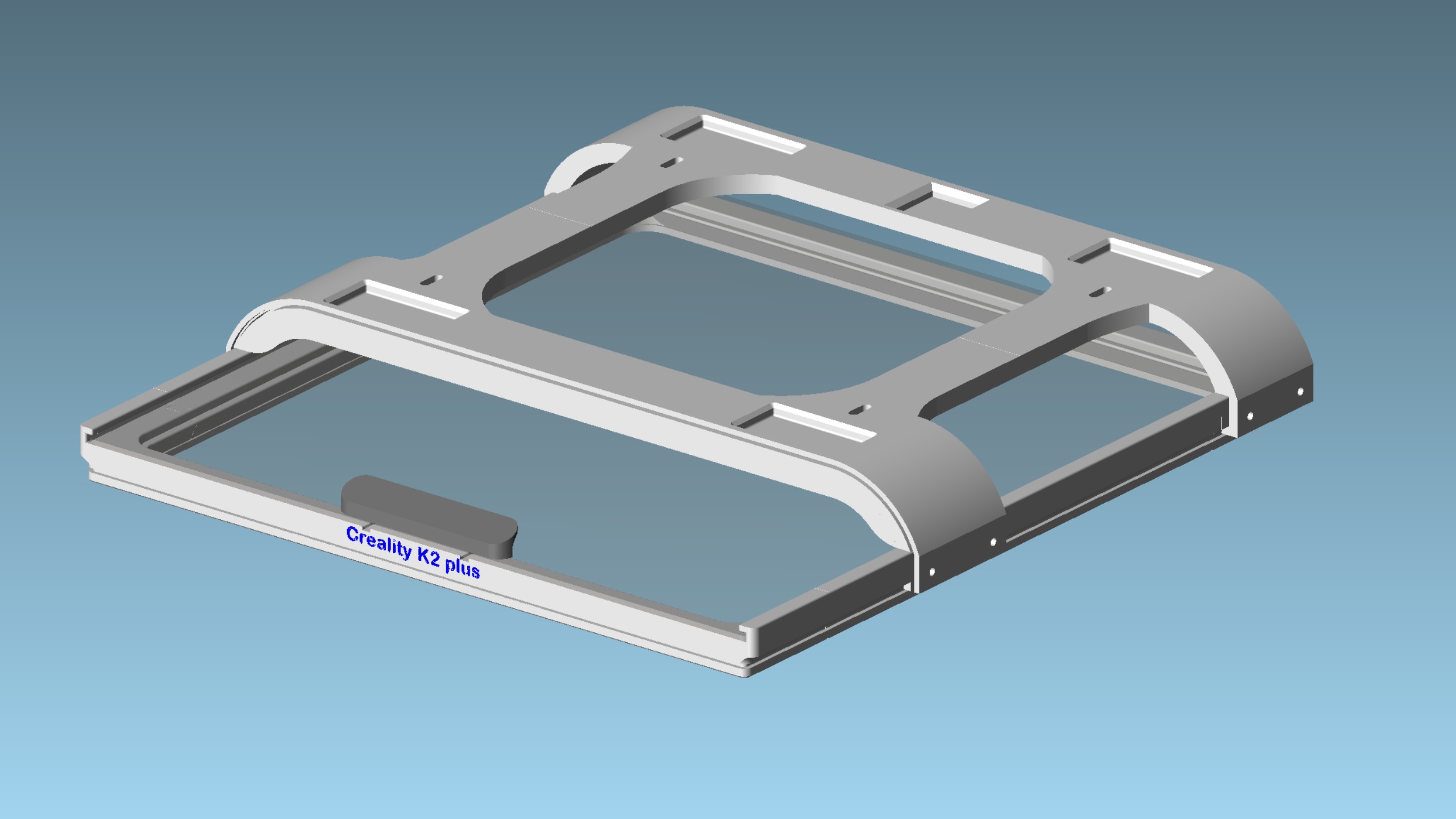 K2 Glas riser with CFS and Led