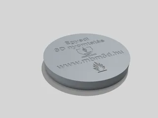 Gas cooker cap
