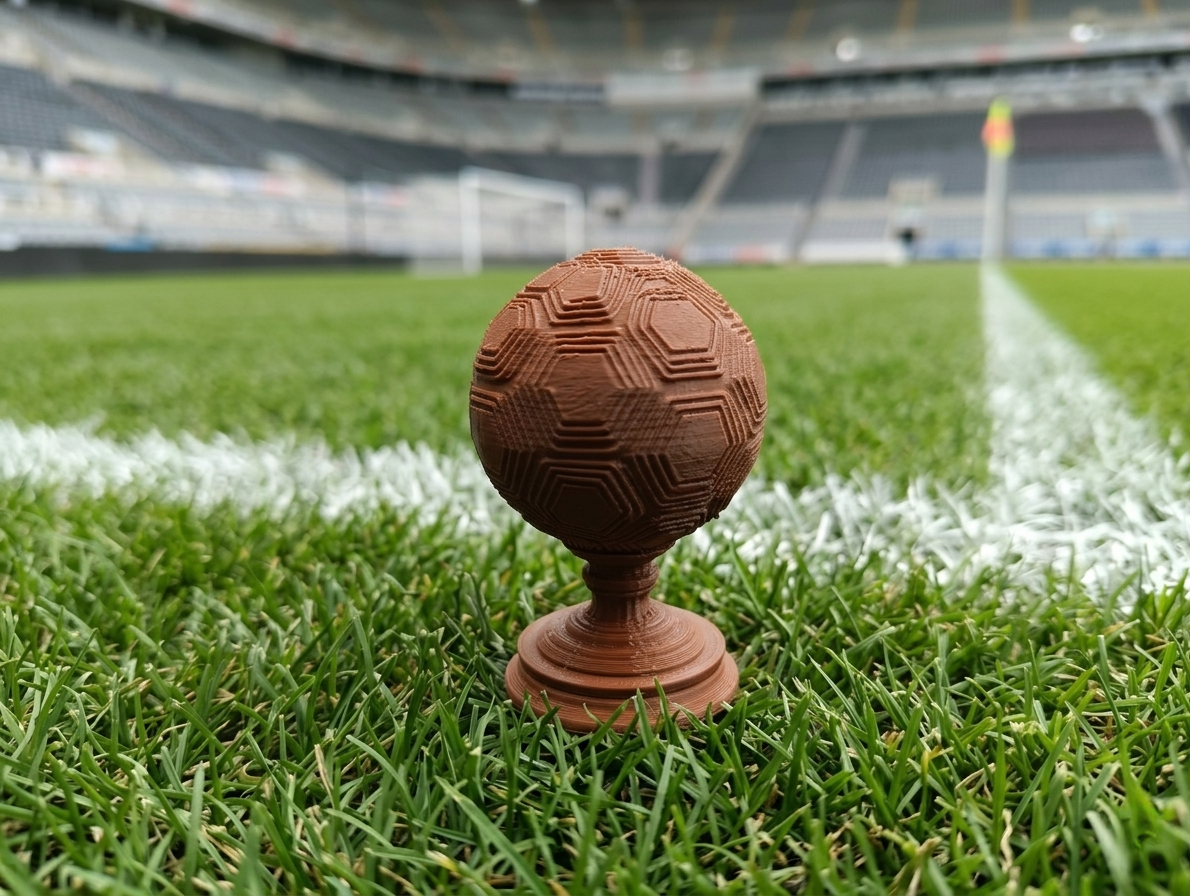 Soccer ball trophy