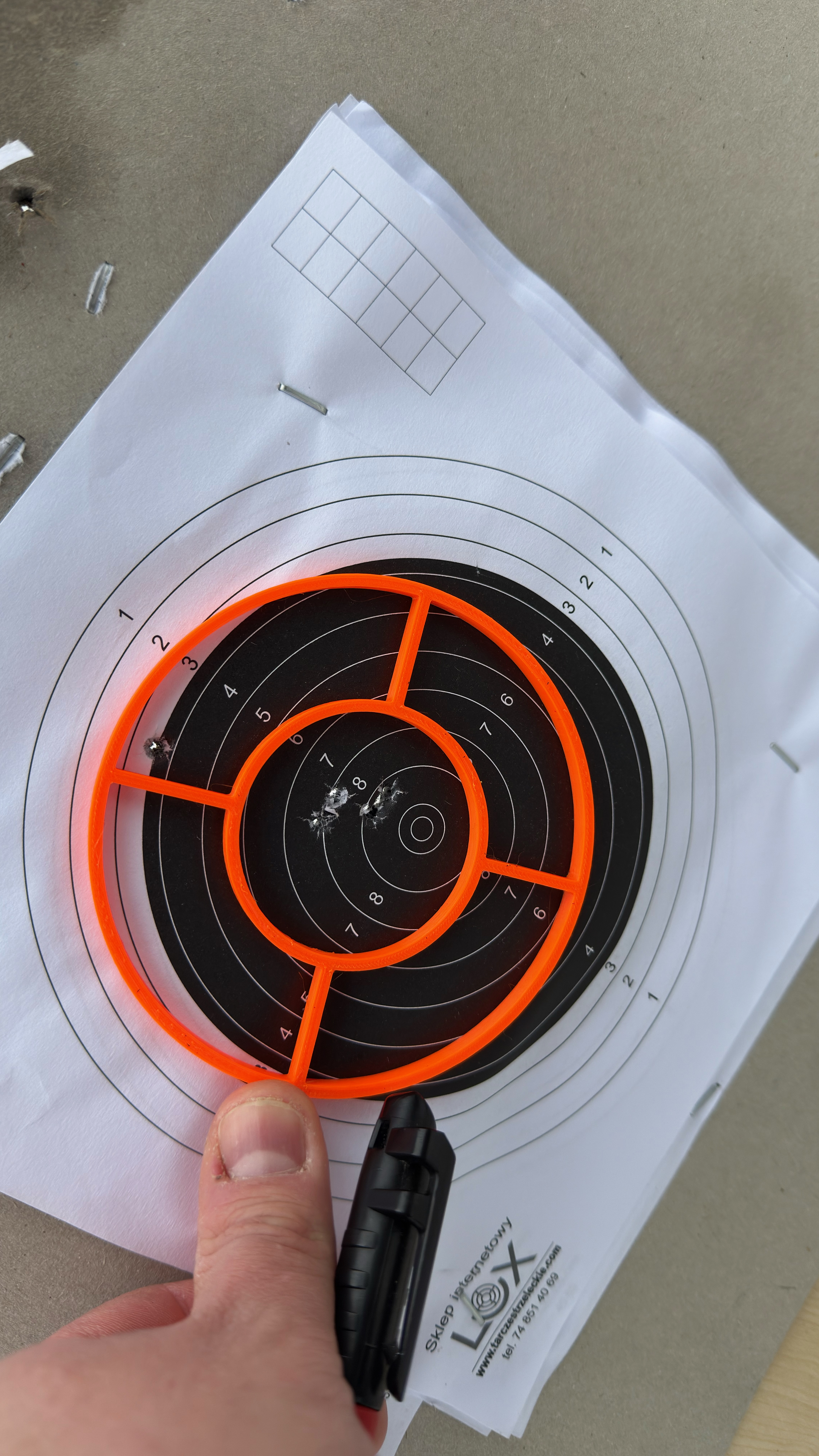 Shot group measurement tool