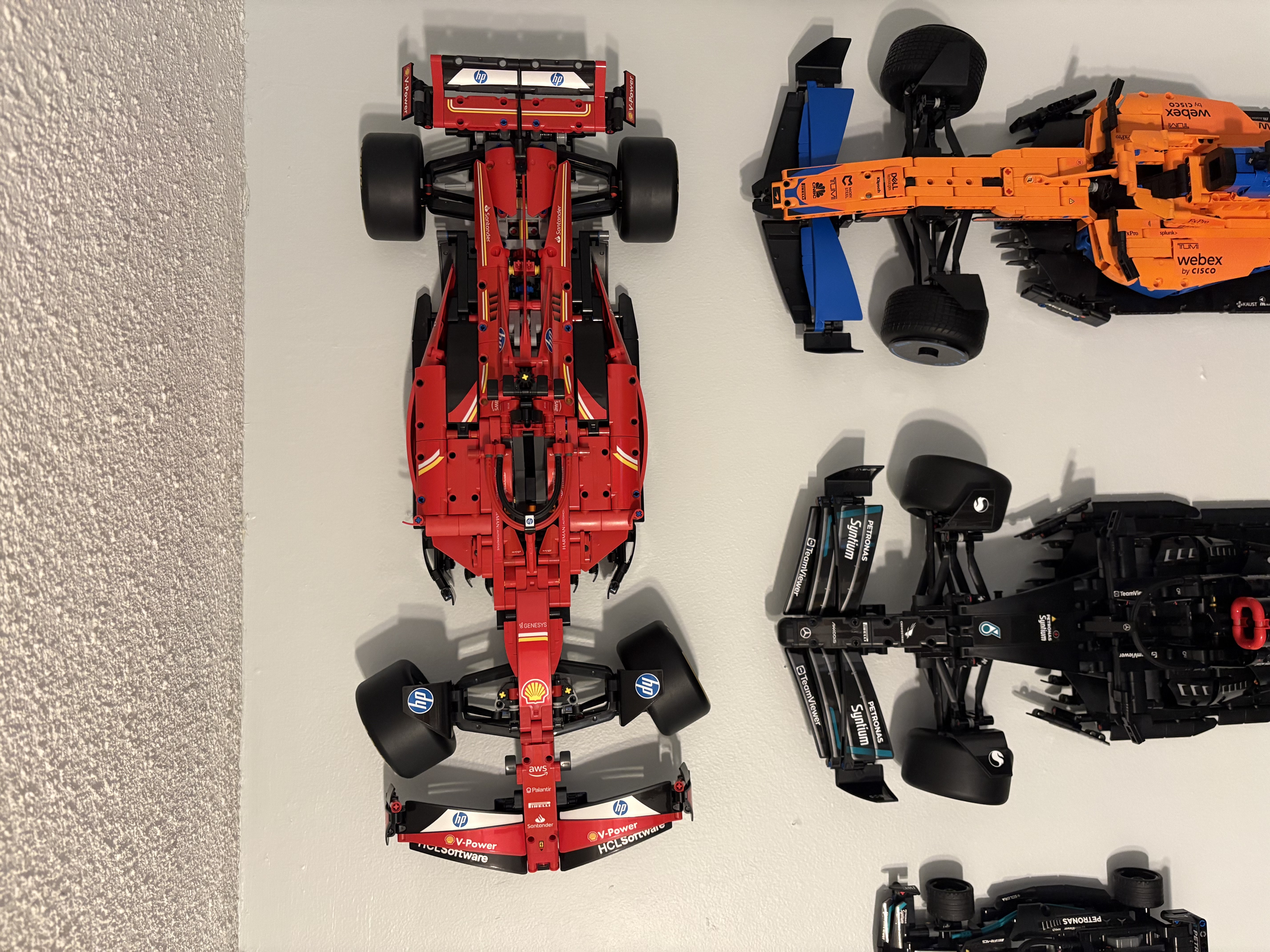 LEGO Ferrari F1 42207 Wall Mount - Horizontal