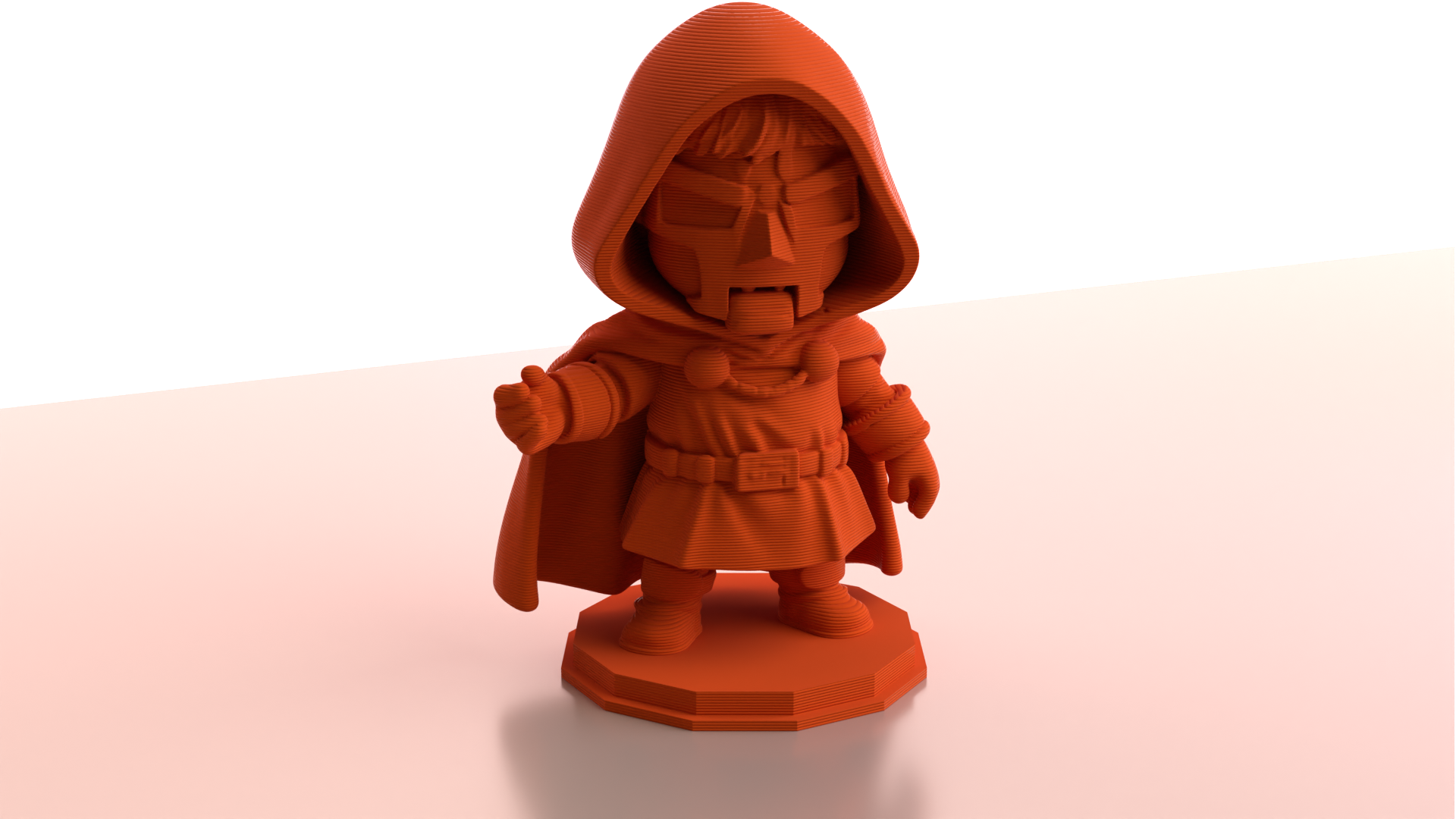 Cute Doctor Doom Figurine
