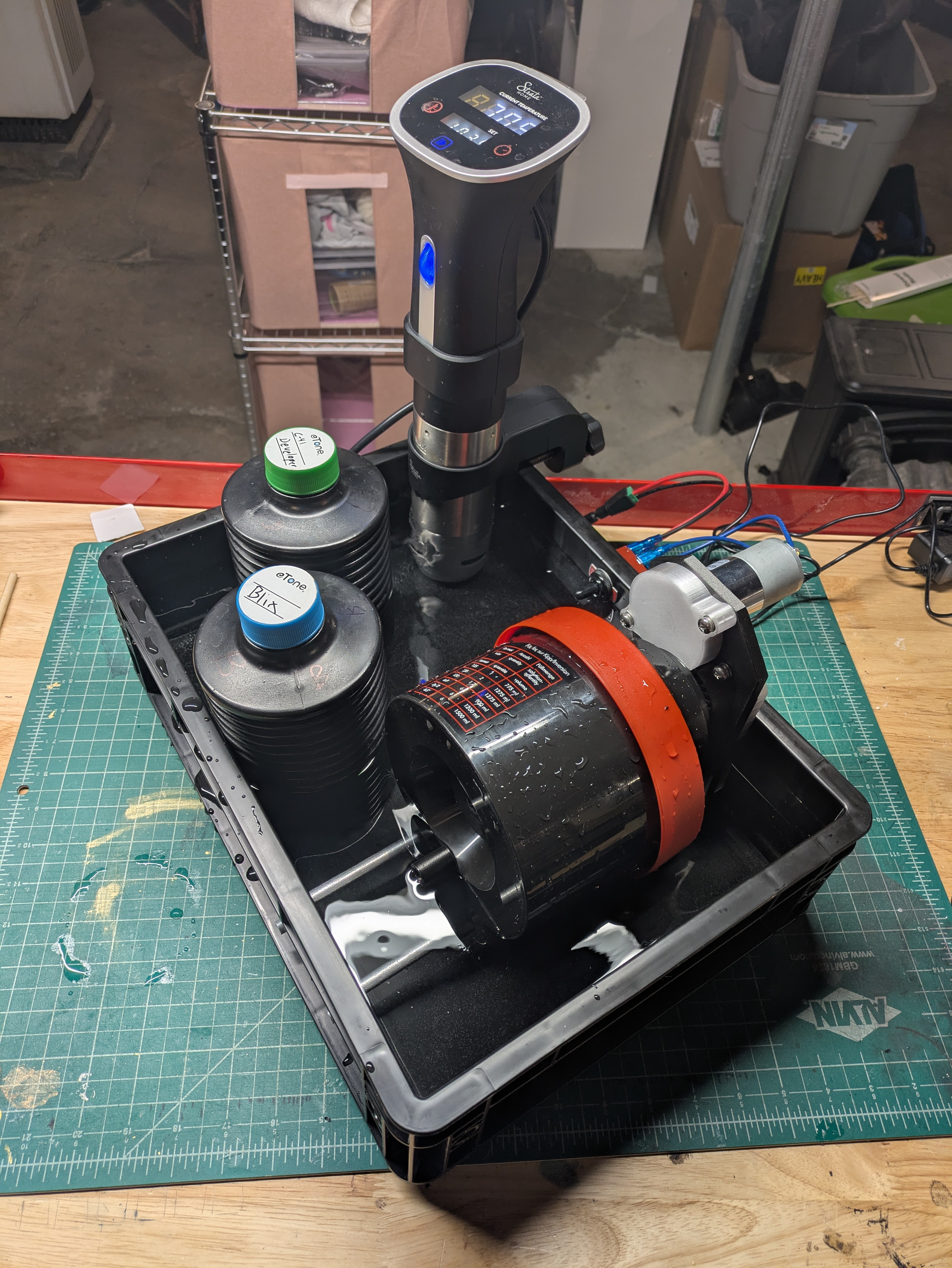 Simple Jobo 2500 Rotary System