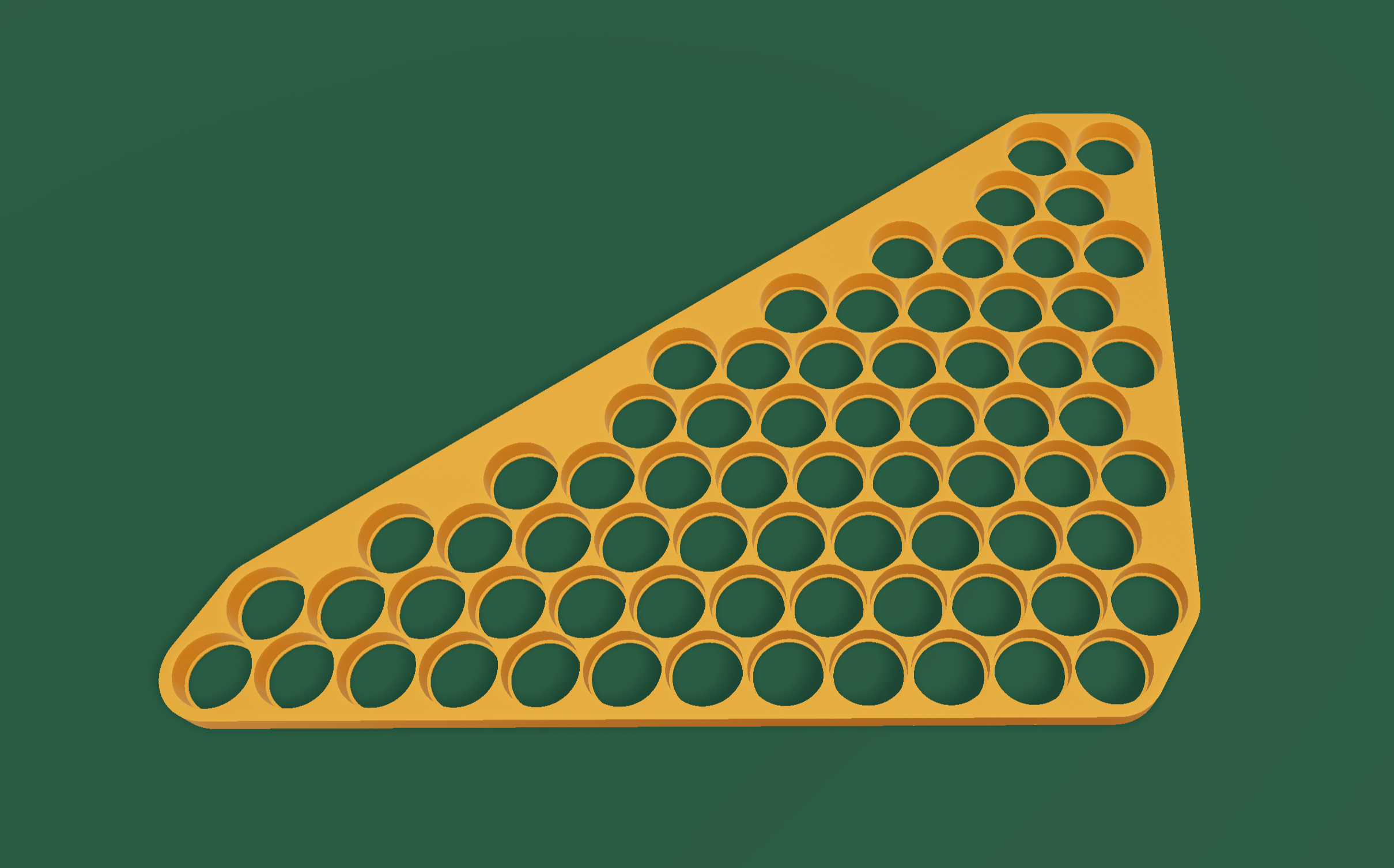 18650 Triangle Battery Frame, Case, and Lid