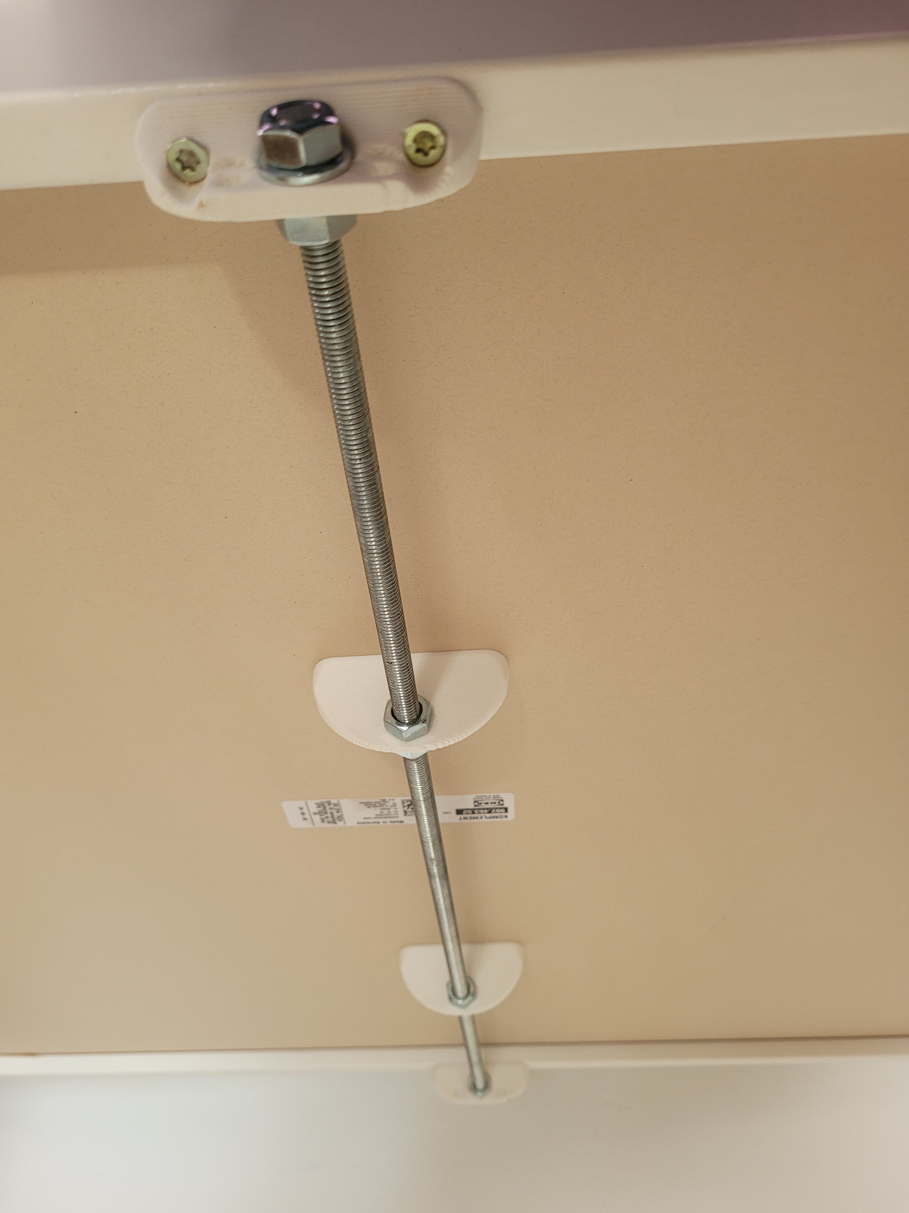 Stiffener for IKEA PAX KOMPLEMENT drawer