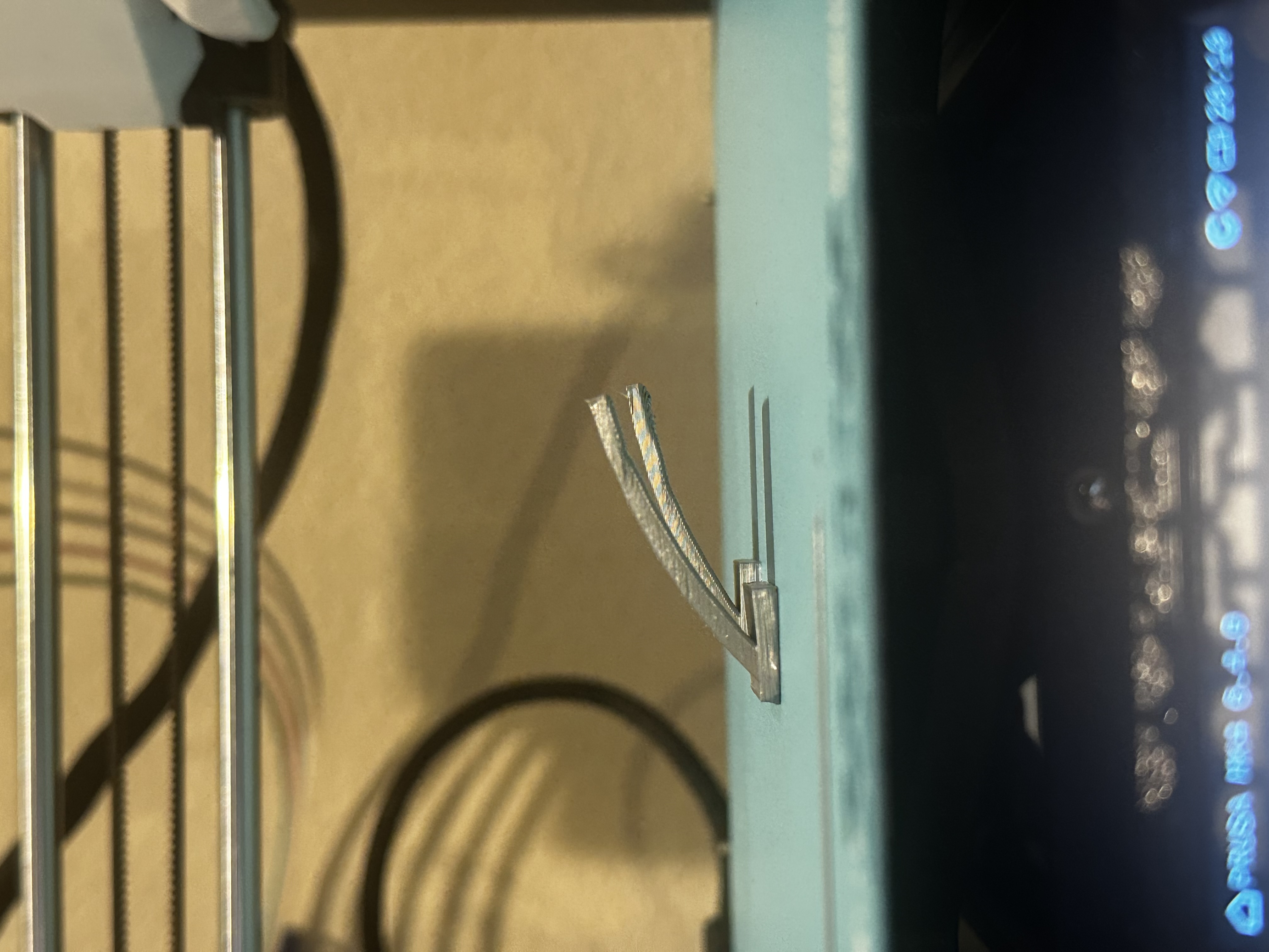 Well Calibrated Printer Overhang Test