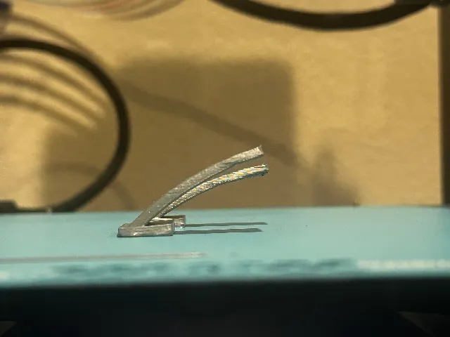 Well Calibrated Printer Overhang Test