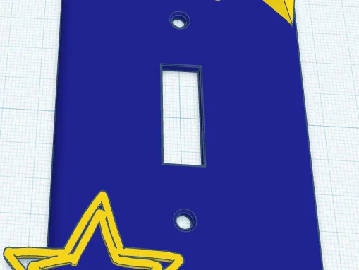 Star Light Switch Cover