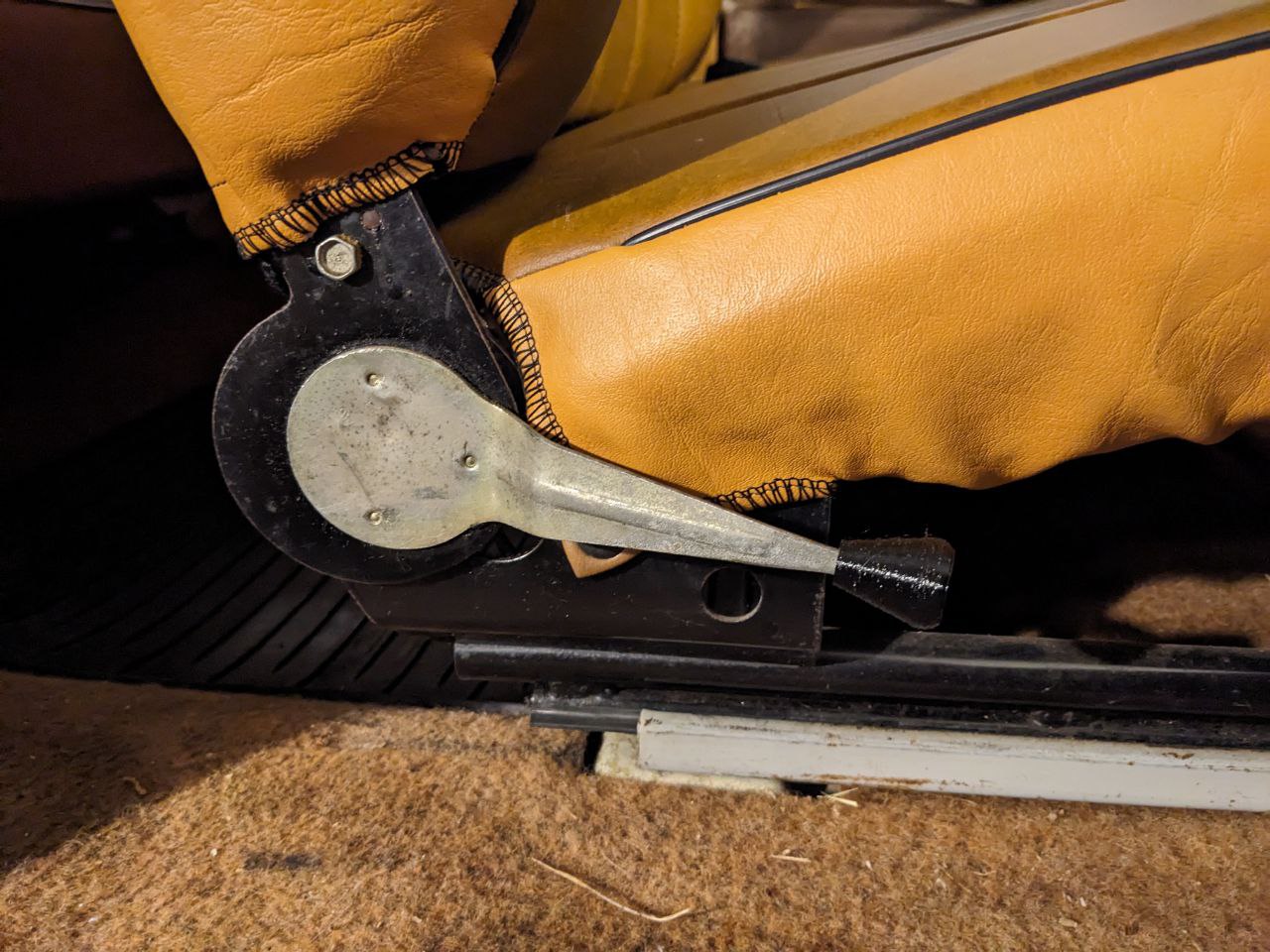 Trabant Seat Recliner Handle / Trabant Griff für Sitzumlegung