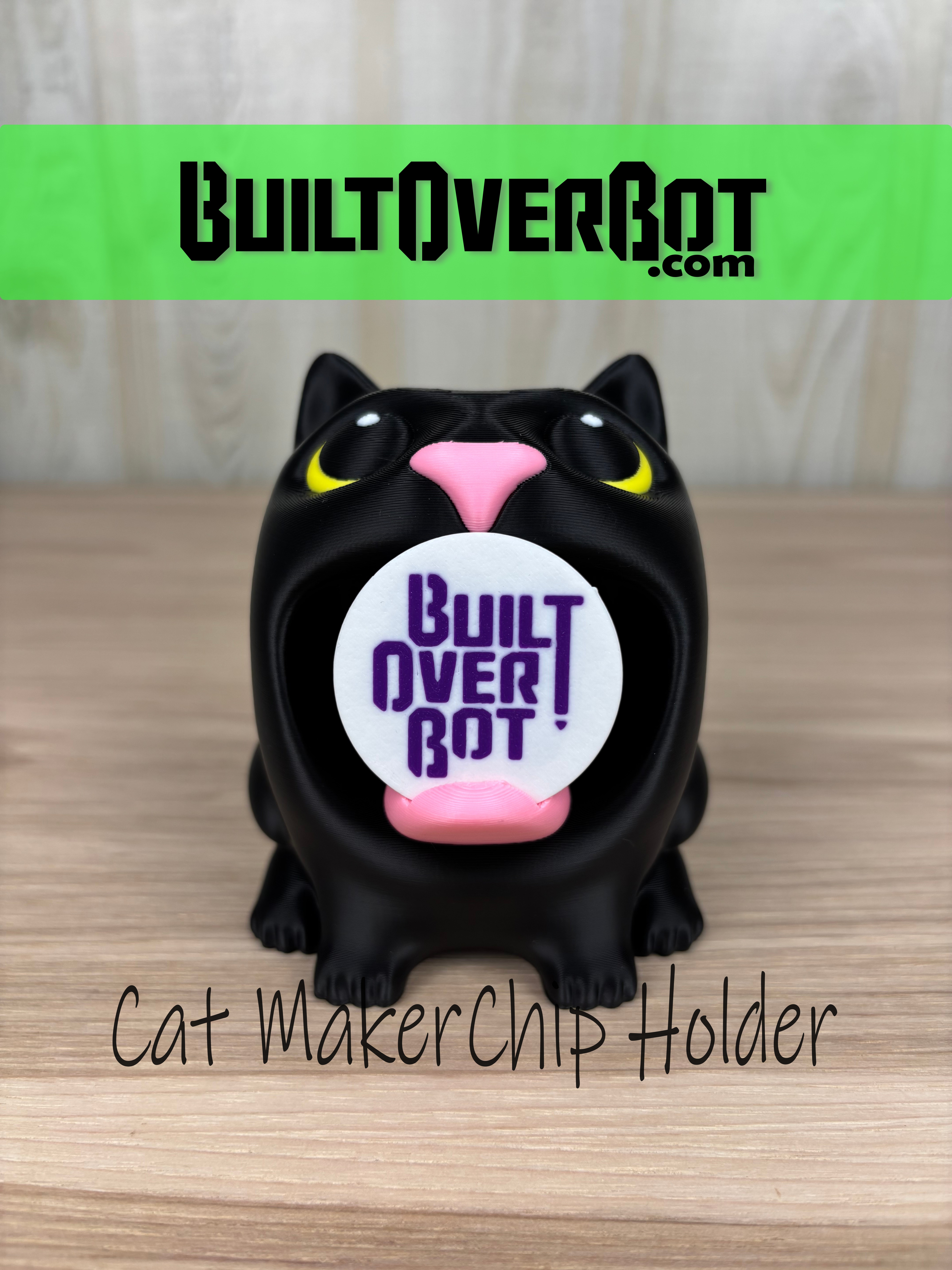 Cat MakerChip Holder — thumbnail 2