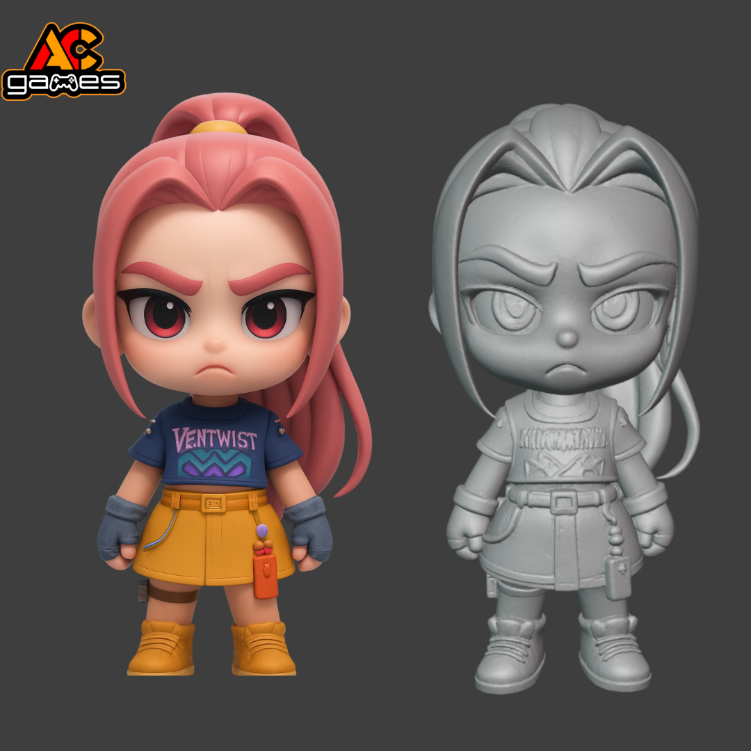 Mira Chibi Demon Hunters