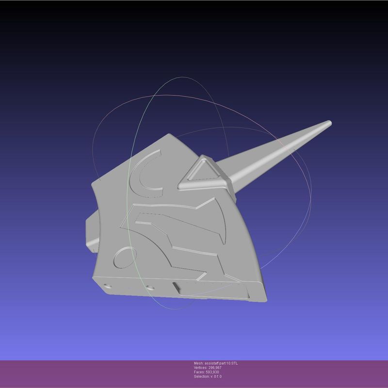 Gachiakuta Zanka Assistaff by Julian Danzer | Download STL model ...