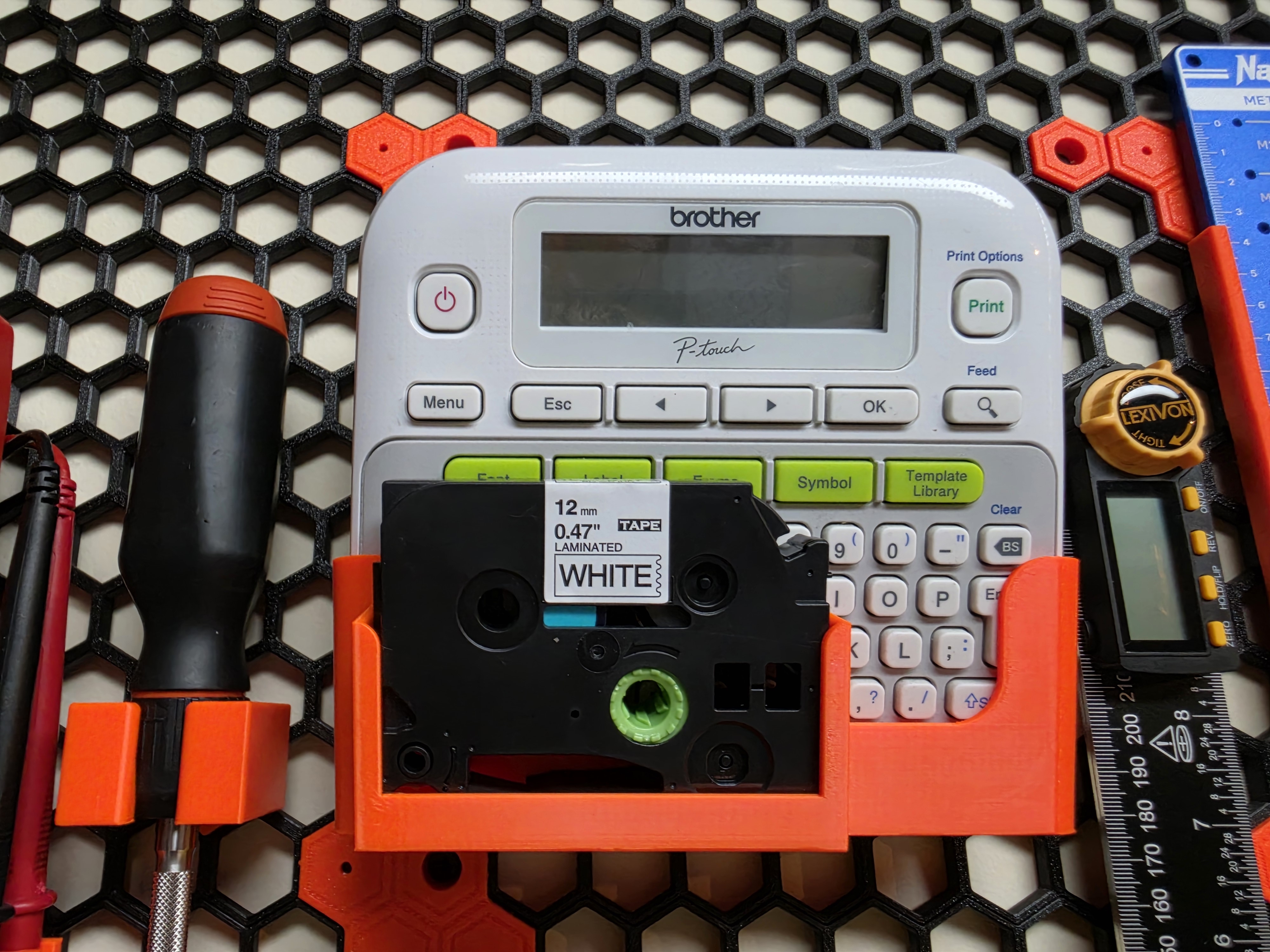 HCW Brother Ptouch PTD210 Holder