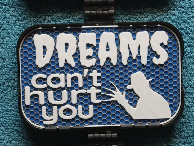 Dreams can't hurt you sign