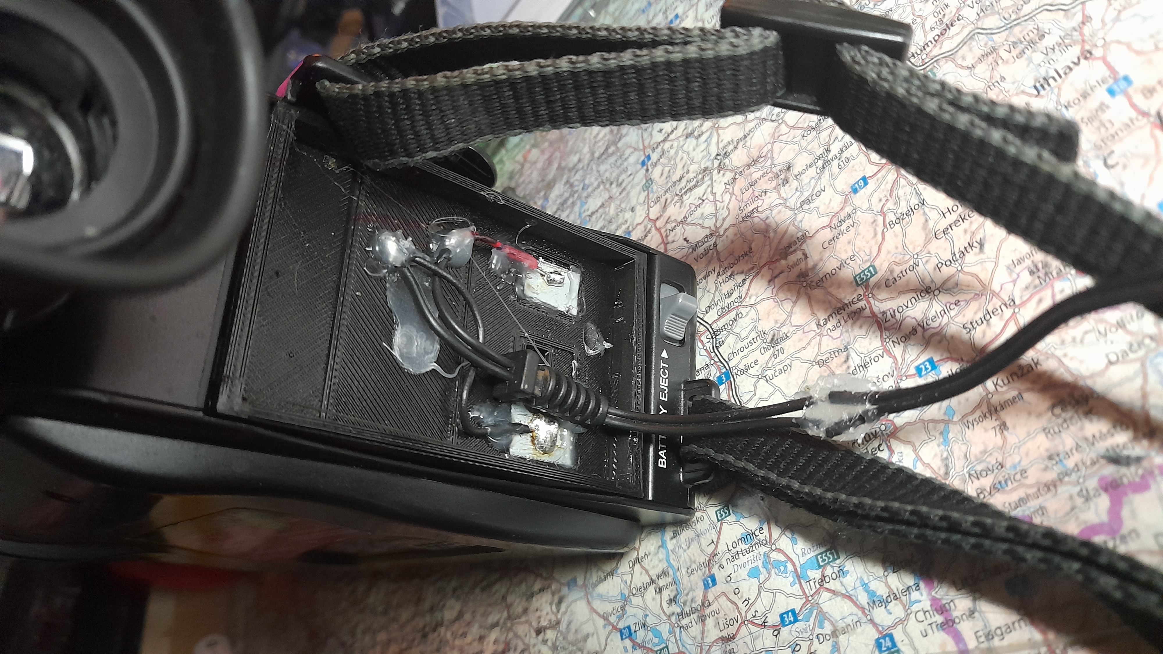 Battery base for Panasonic NV-RX 10 (and other compatible)