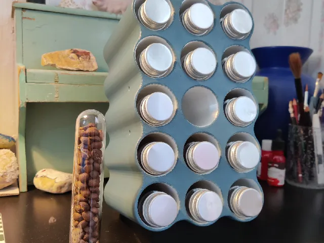 Coffee tubes / test tubes. Desk Organizer / Hand tools