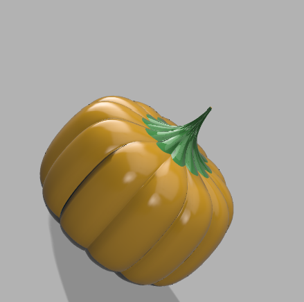 Pumpkin 3D model