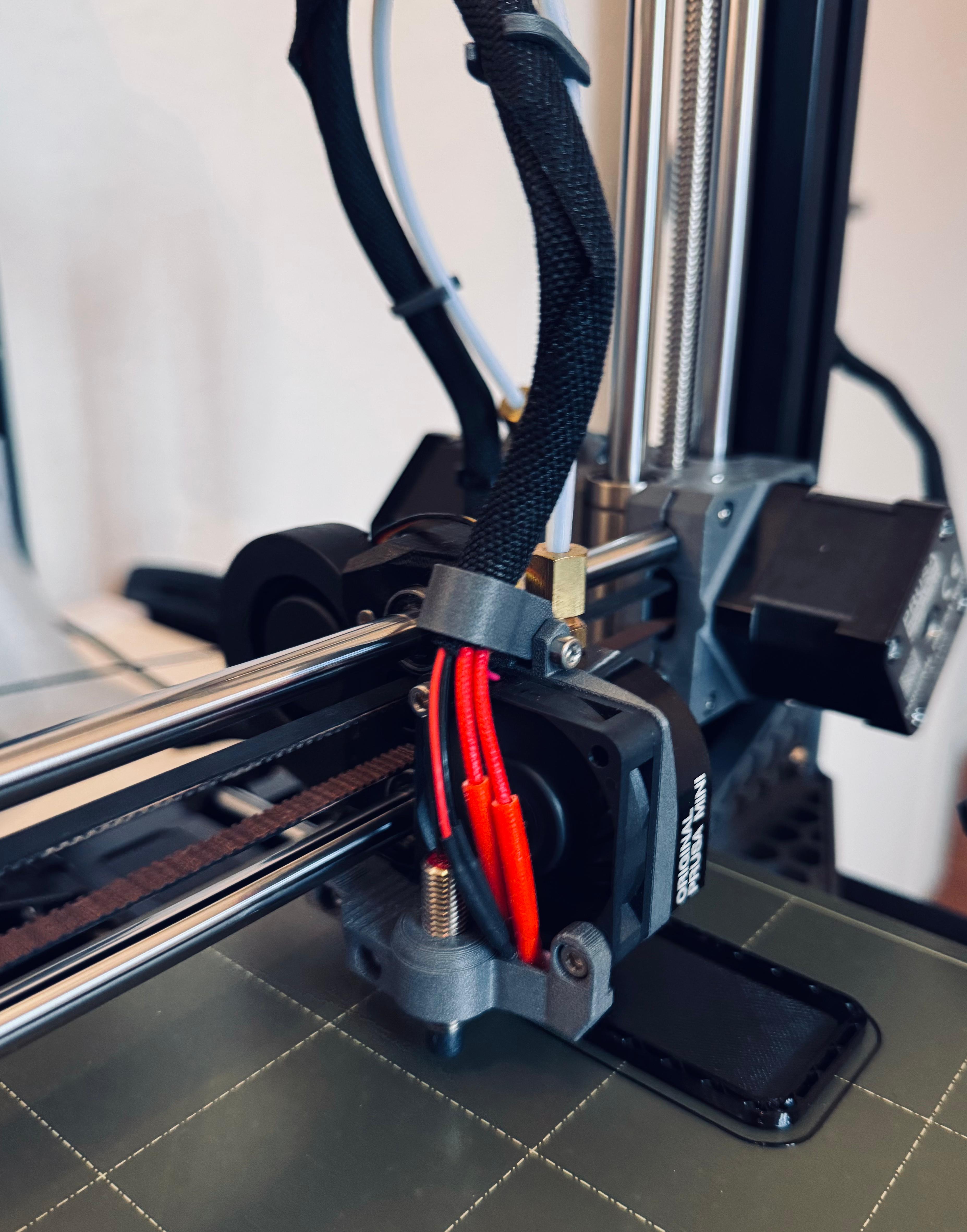 Prusa MINI fan spacer clip