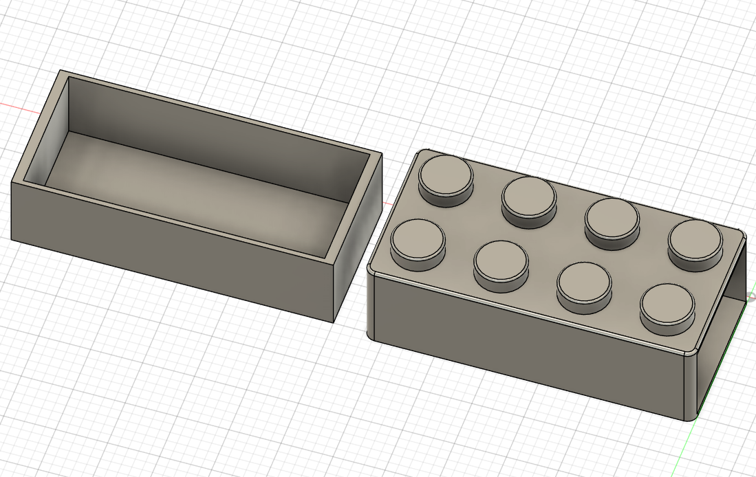Lego Cube Storage Box