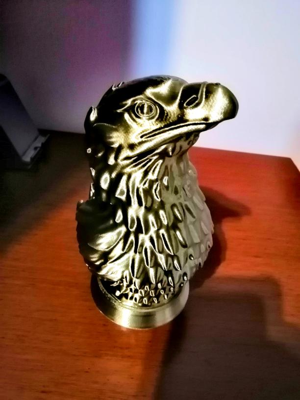 Miniatura 3 do modelo 3D Eagle Bust 3D