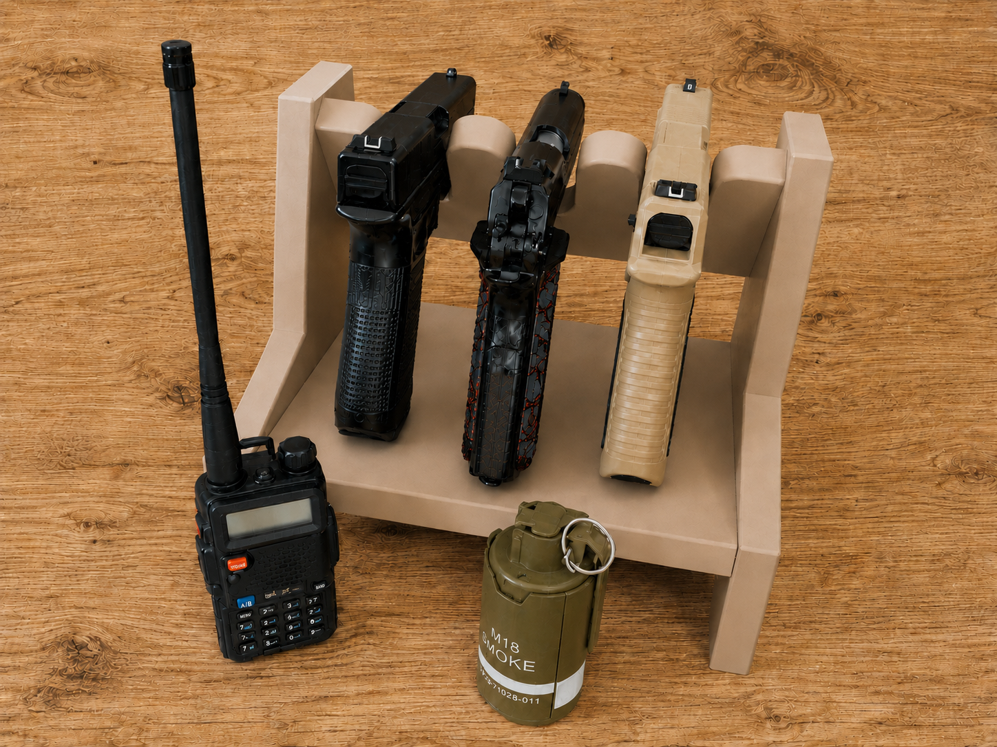 Airsoft Gun Rack