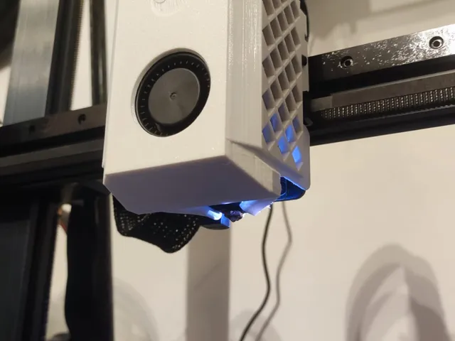 Artillery Sidewinder X4 Extruder Cover Fan Duct - V3
