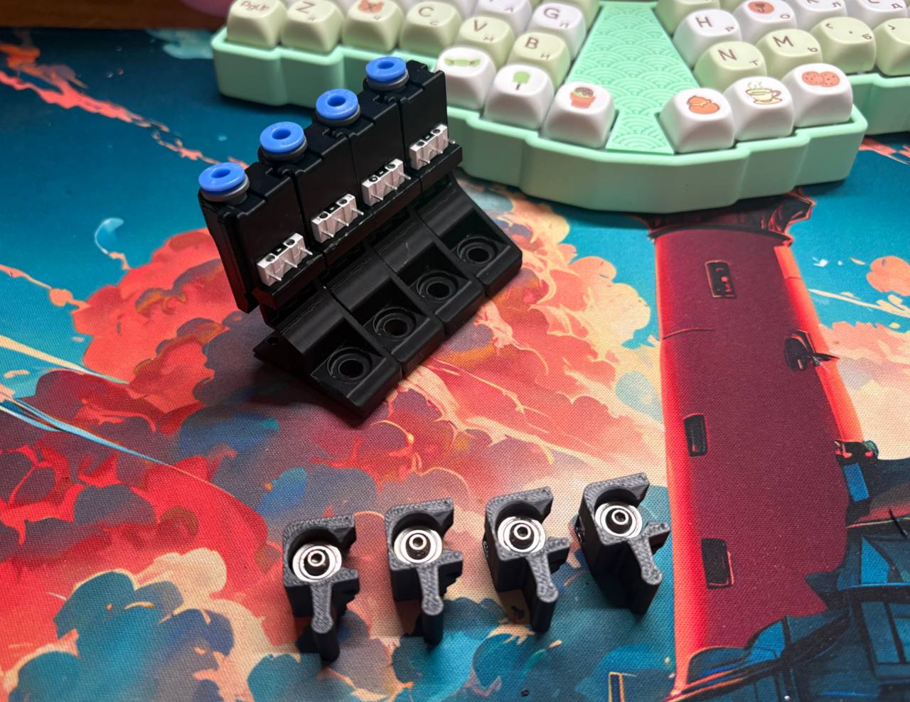Tradrack Feed Brake with pre-gate sensor