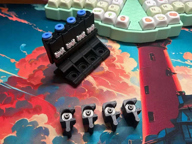 Tradrack Feed Brake with pre-gate sensor