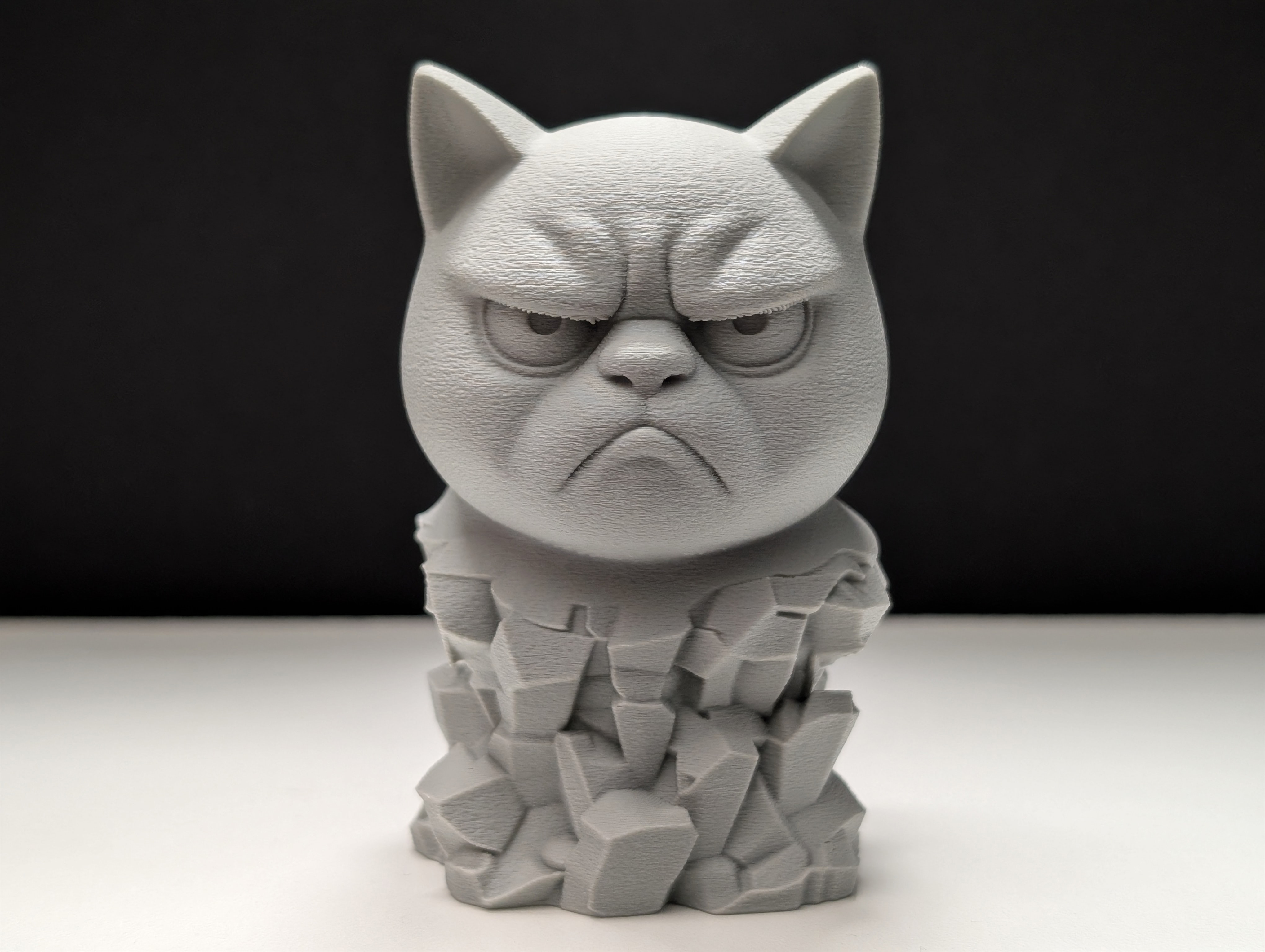 Grumpy Cat - Stone Bust