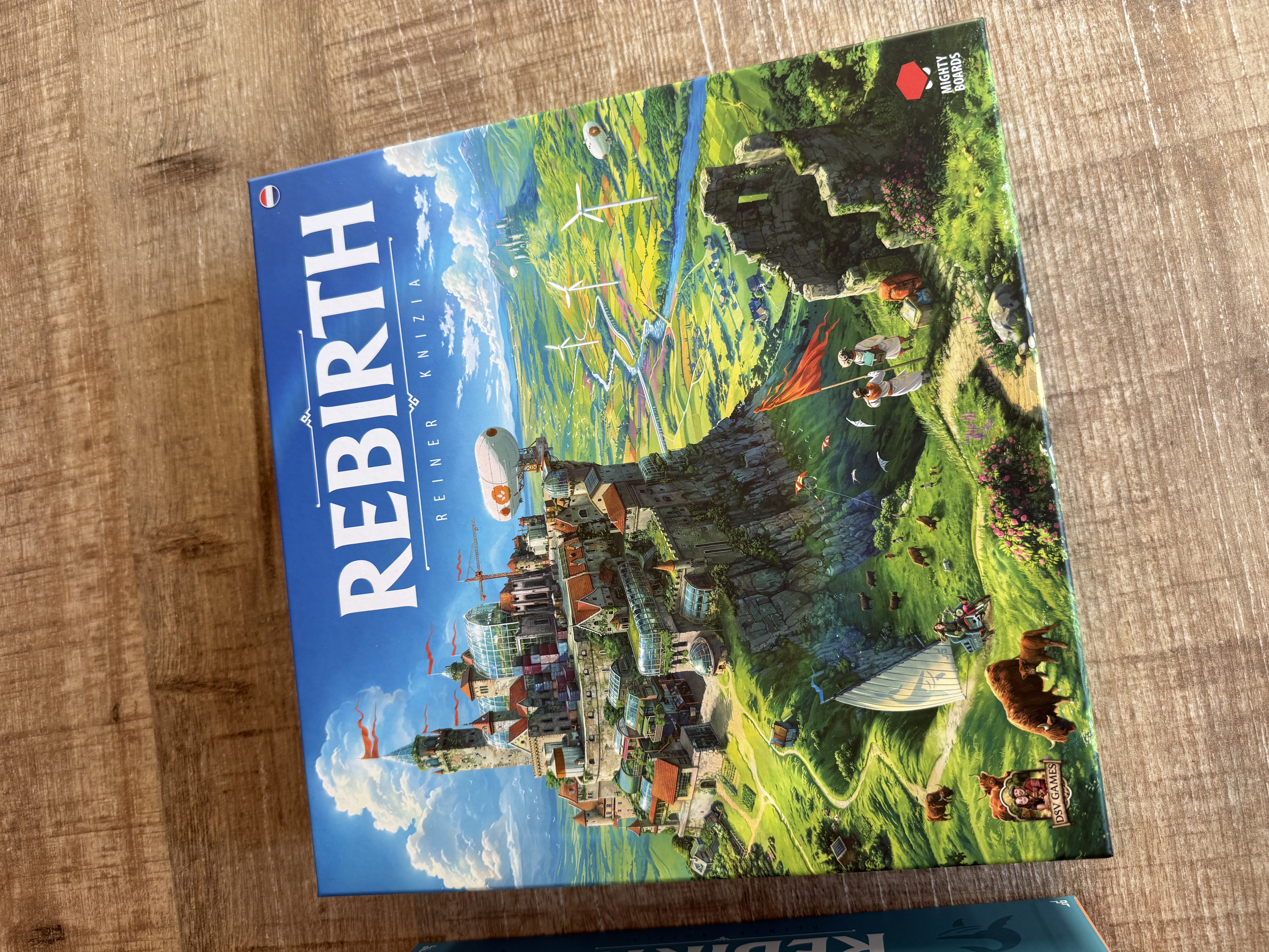 Rebirth board game insert NL