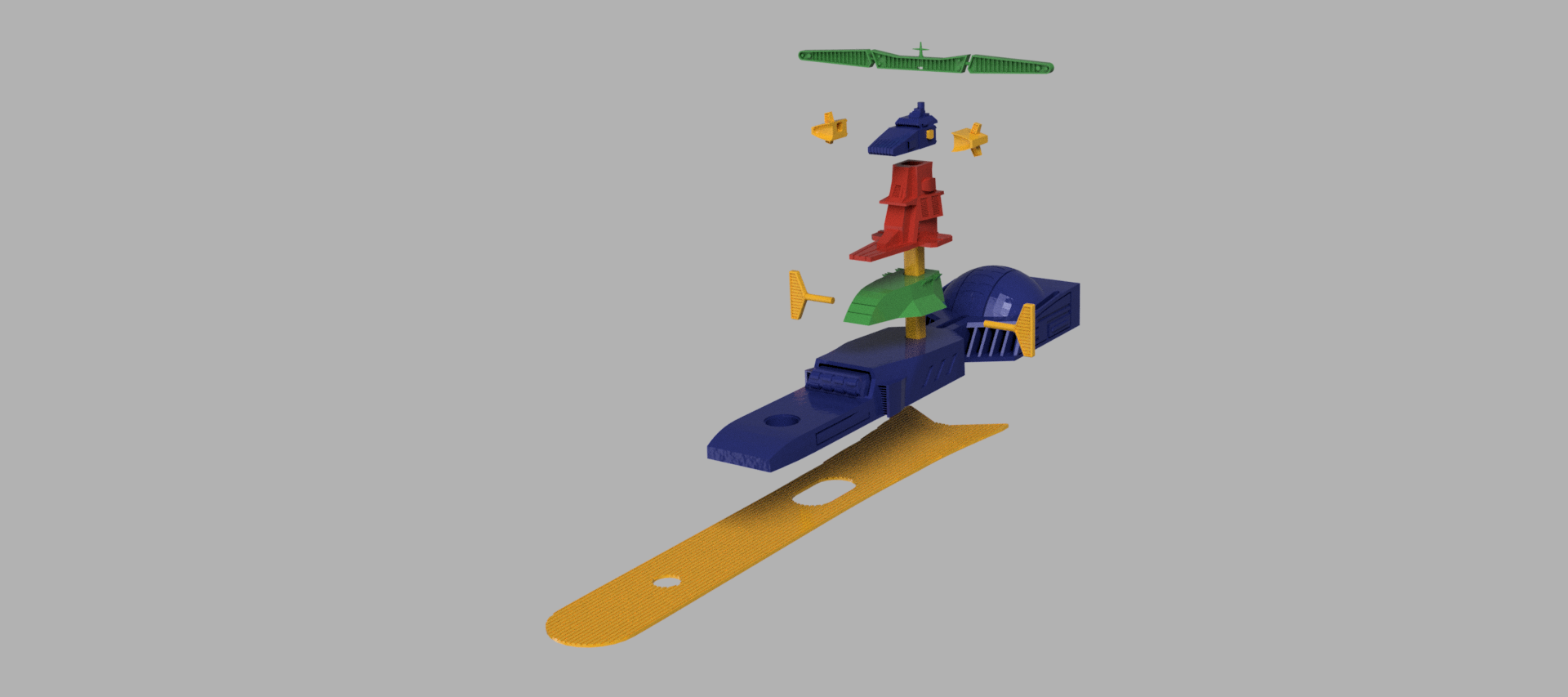 Miniatura 5 do modelo 3D albator arcadia