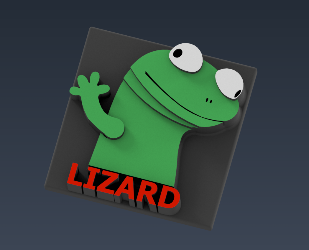 TOM the Lizard – Sensory Play Stamper for Playdough & Sand
