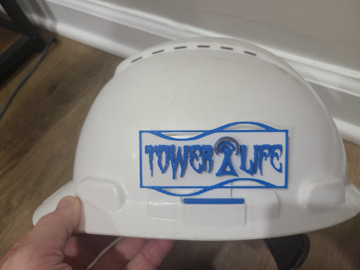 Tower Life Hard Hat Clip-In #2