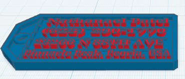 lugage tag 1.0