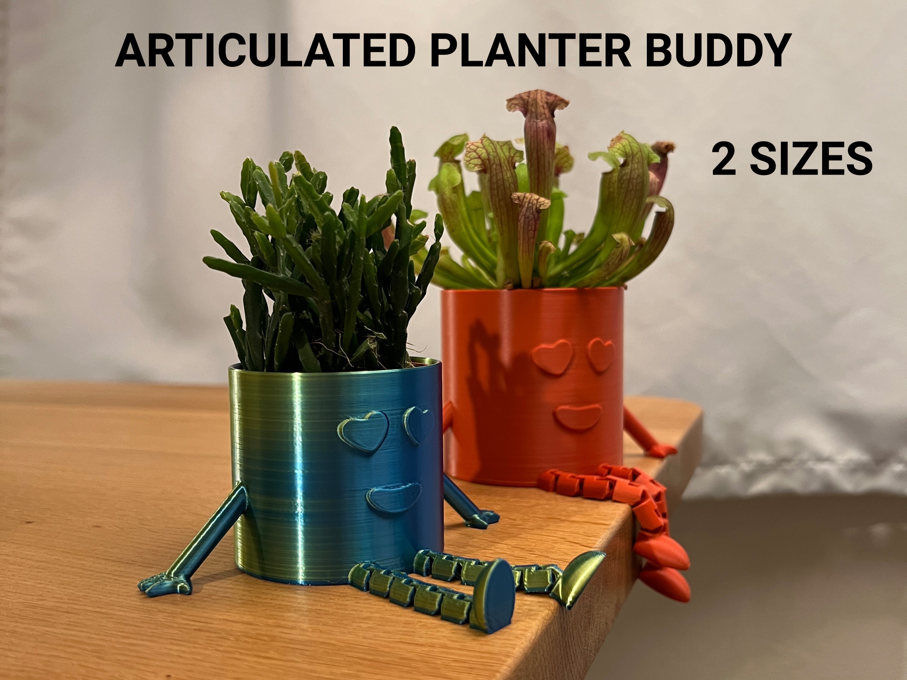 Articulated Planter Buddy - Flower Pot In Love