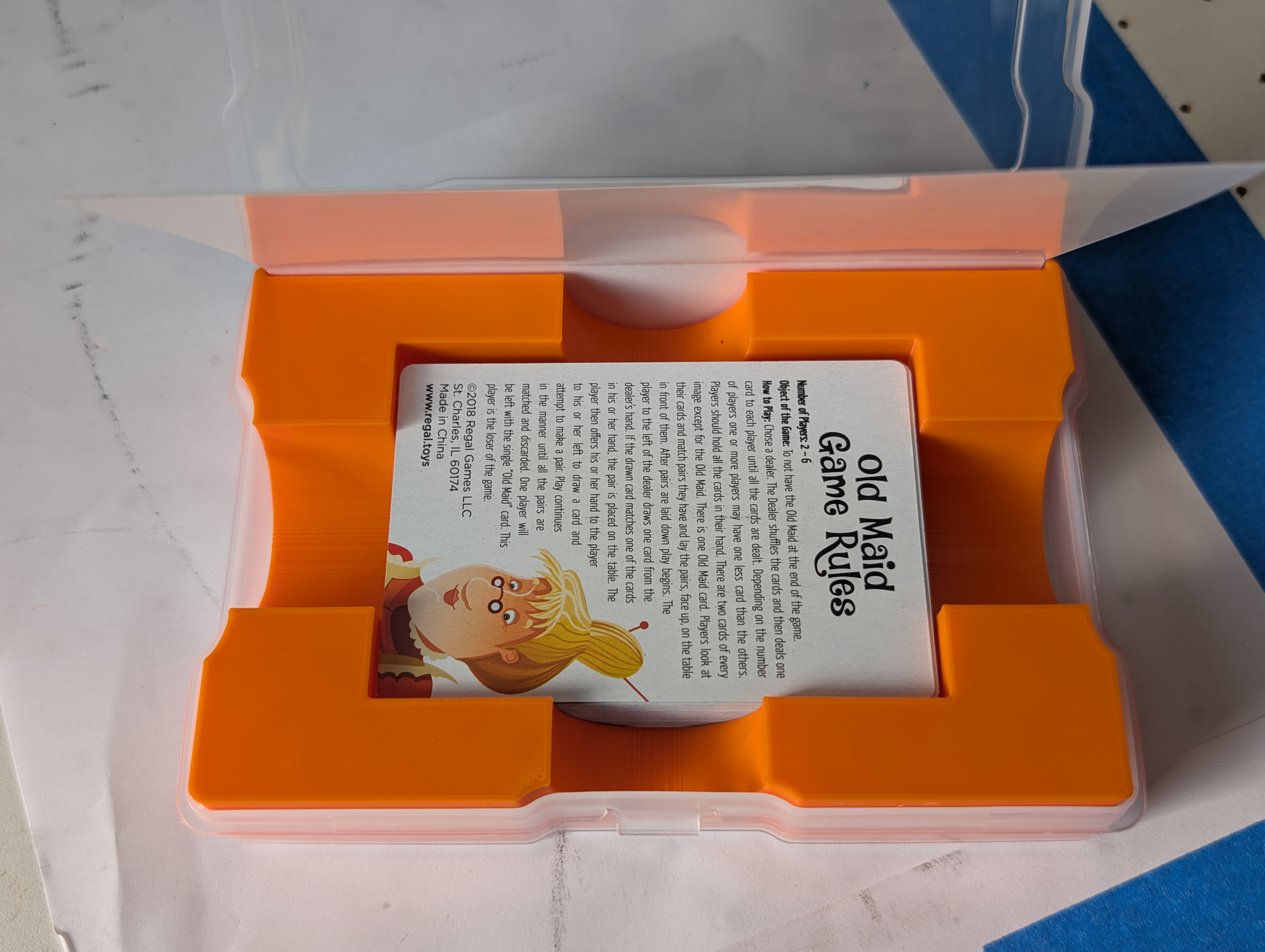 Photo Caddy - Jumbo Kids Playing Cards
