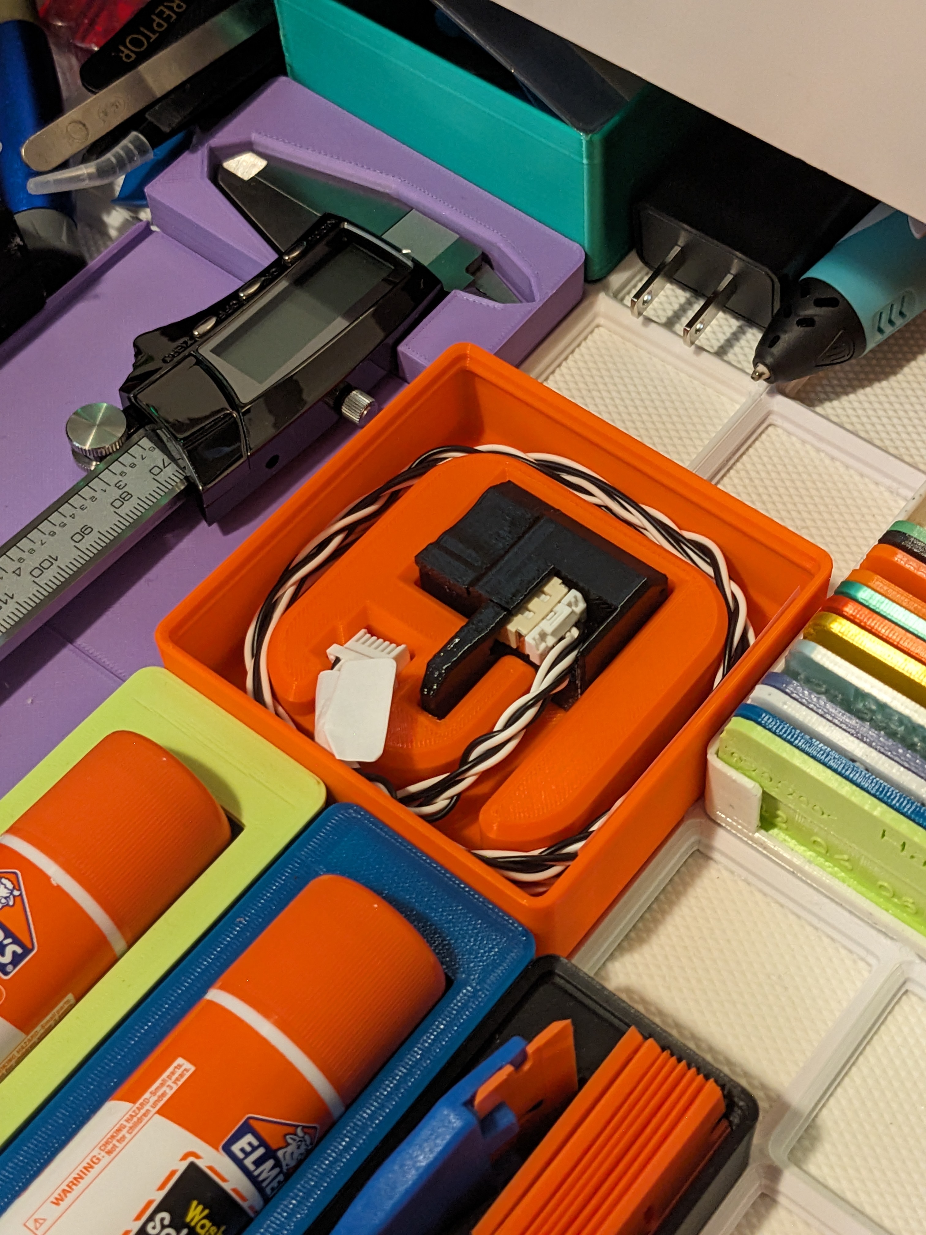 Core One Accelerometer Storage Gridfinity Bin — thumbnail 2