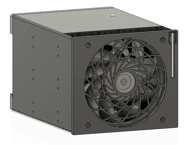 5in3 Hot Swap Bay, with front-mount fan Noctua Fan Grill