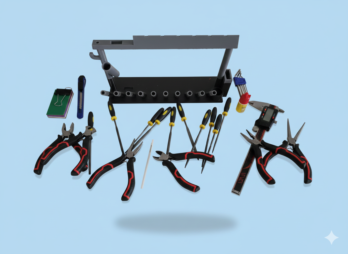 Miniatura 3 do modelo 3D Tool Caddy for Mini Tools